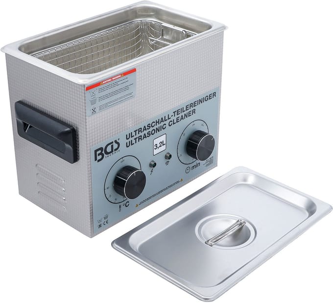 BGS Ultrasone onderdelenreiniger 3.2 l - 6879