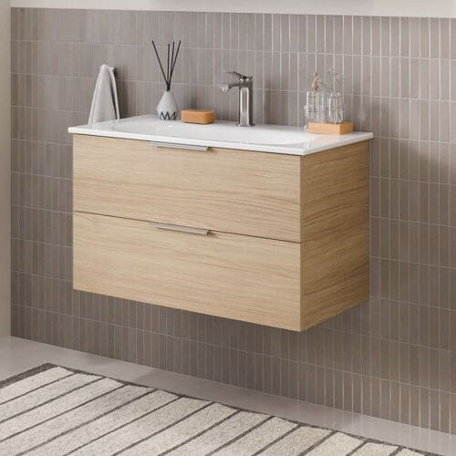 Steinkamp Living 2.0 / GROHE Essence washbasin 80 cm with vanity unit 77 cm STGGR02277WT-226