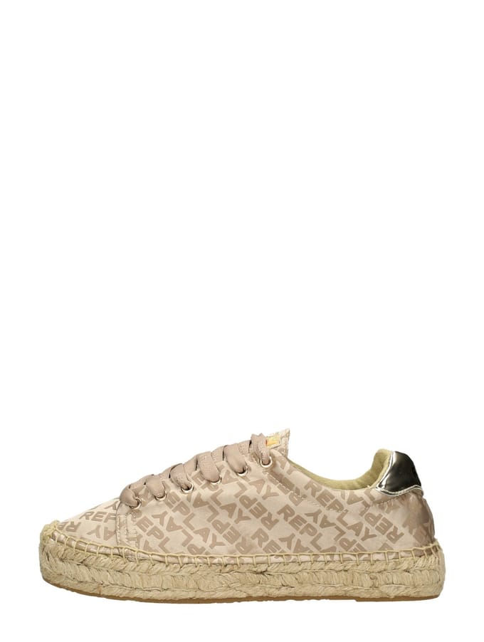 Replay Nash Allover Veterschoenen Laag - goudkleur - Maat 36