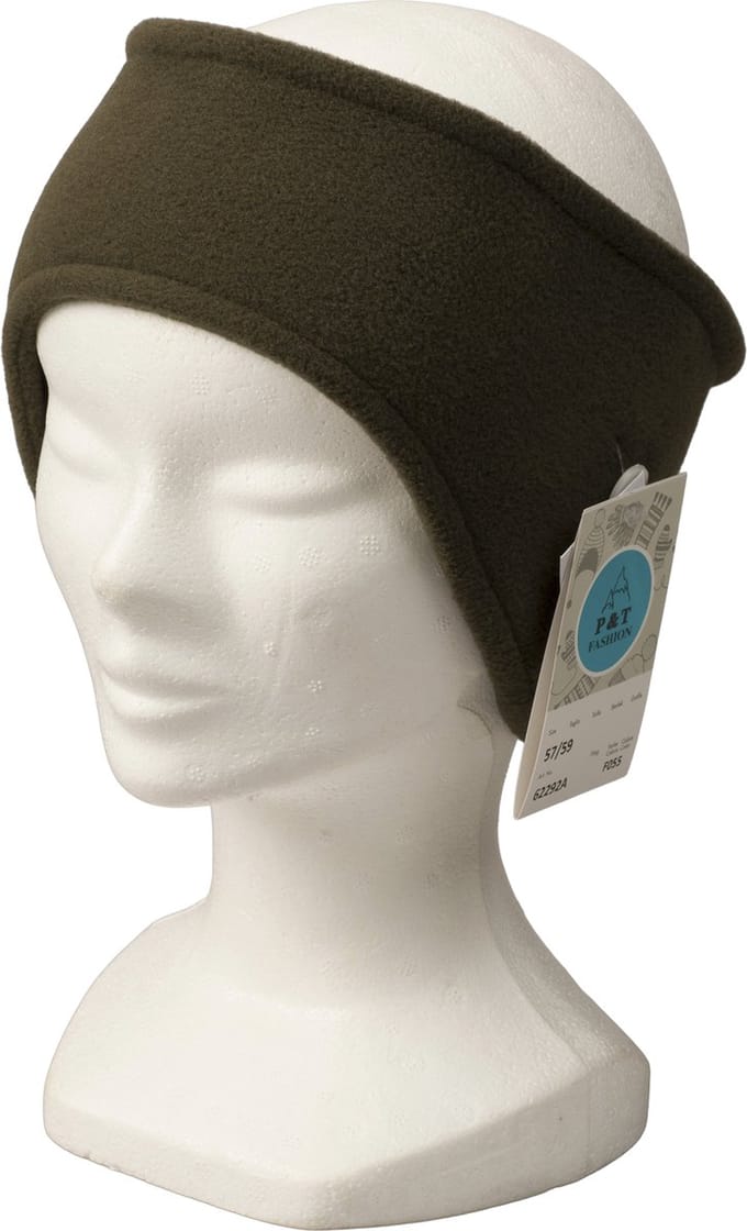Hoofdband - Micro Fleece - 57/59 - Kakki
