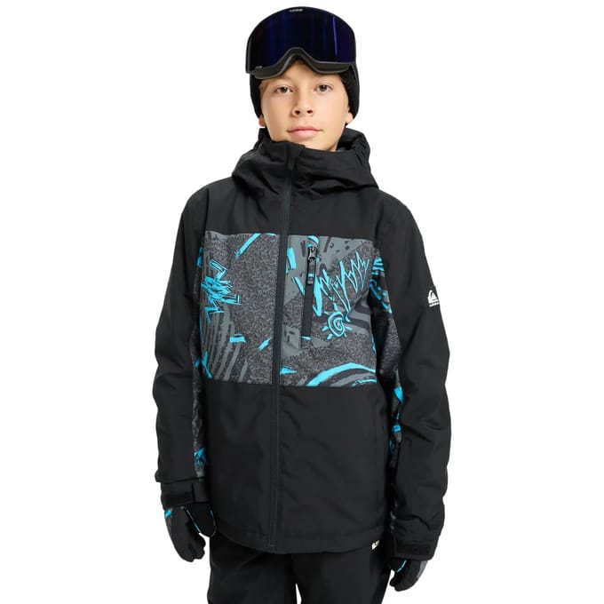 Snowboardjas voor kinderen Quiksilver Side Hit Printed