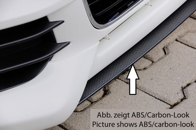 RIEGER - PERFORMANCE FRONT SPOILER LIP - AUDI A1 8X 2010 - 2014 - PRIMER