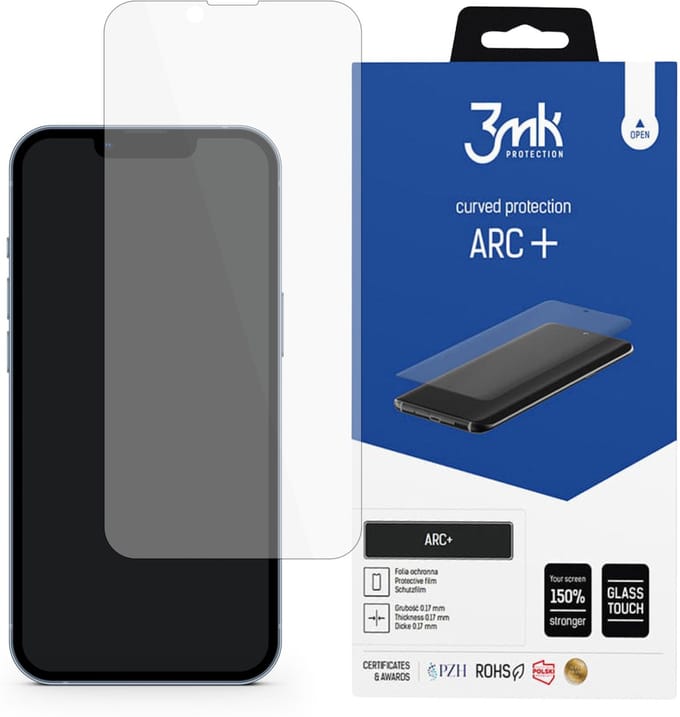 Beschermende, zelfherstellende film voor Apple iPhone 16E - 3mk ARC+