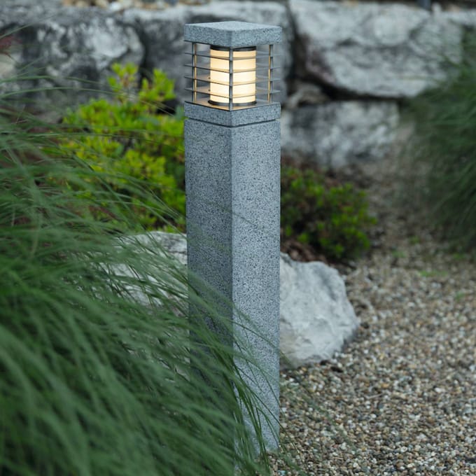 Heitronic La Mer - padverlichting van echt graniet