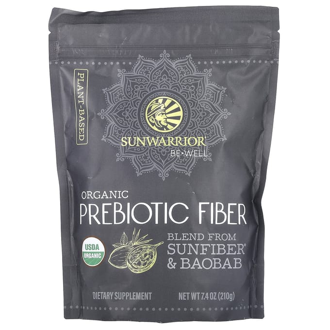 Sunwarrior, Fibres Prébiotiques Bio, 7,4 oz (210g)