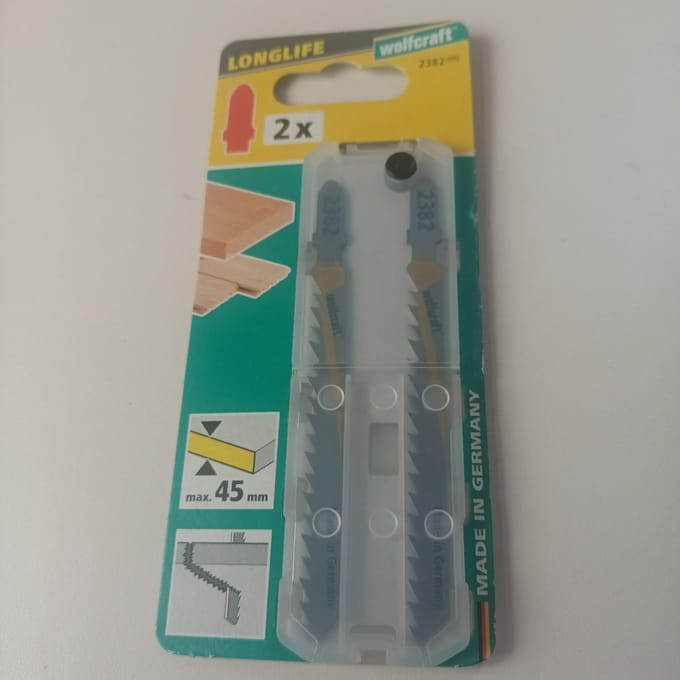 wolfcraft - Decoupeerzaagblad HCS, T-schacht - 2382000