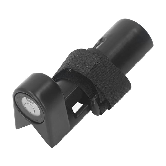 Verstelbare Graadstok Waterpas Aluminium Haakse Waterpas Torenliniaal Waterpas voor Meting black