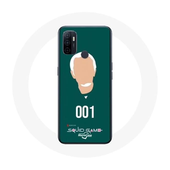 Oppo A53 Case Squid Game Oh Il nam Nummer 001