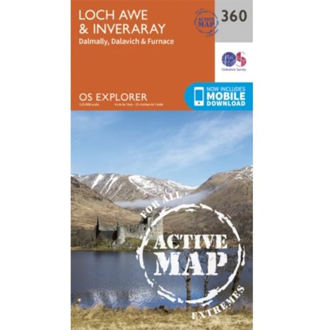 Loch Awe And Inveraray - Ordnance Survey