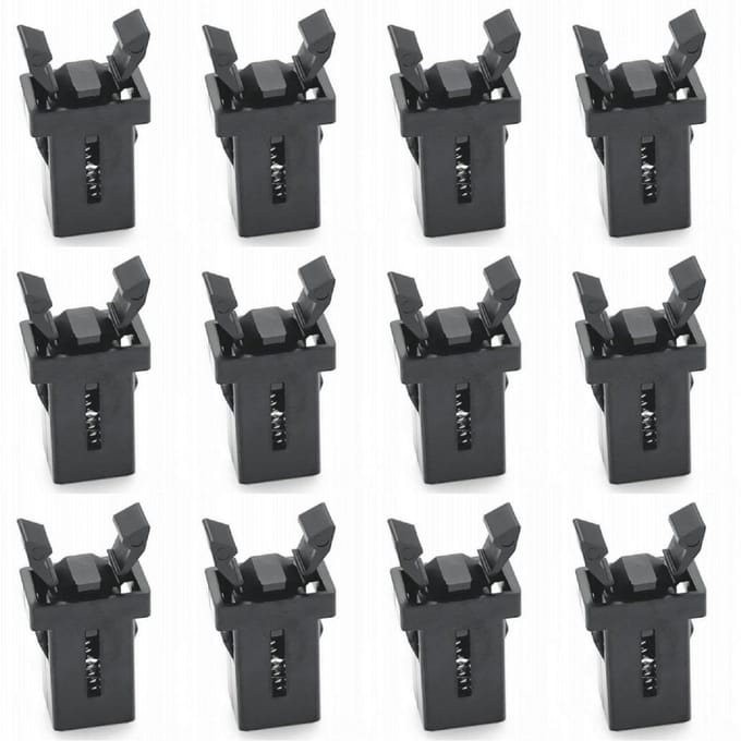 12stuks - Prullenbakslot Reparatie - Snapper Sluiting - Prullenbak Lock - Vergrendeling - Snapsluiting Touch Latch