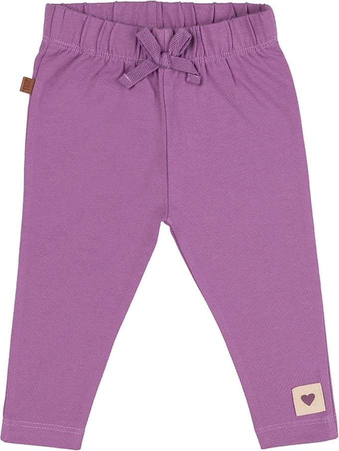 Frogs and Dogs - Legging Hearts | Dusty Lavender - Katoen - Maat 98