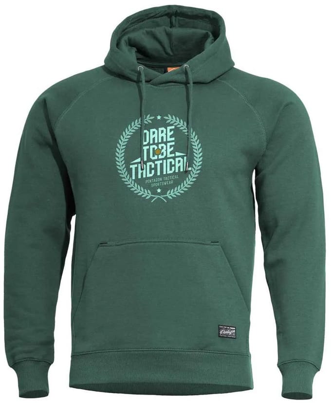 Pentagon Phaeton Laurel Hoodie Groen M Man