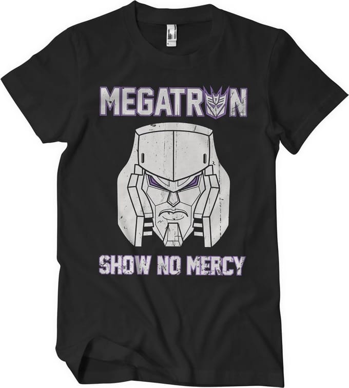 Transformers Megatron - Show No Mercy T-Shirt Black-2XL