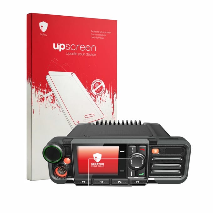 upscreen - Screenprotector voor Hytera HM785 - Folie Beschermfolie transparant