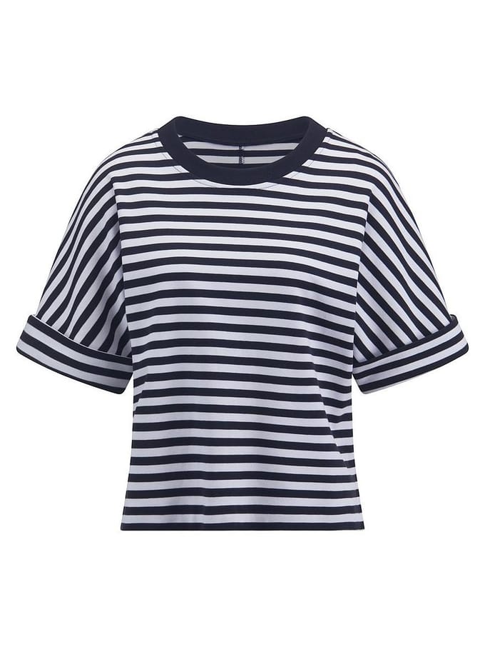 Shirt ronde hals Van Efixelle blauw