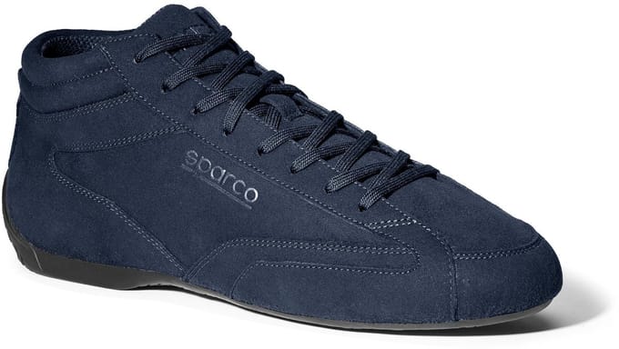 Sparco S-Drive Mid Suede Sneakers - Marineblauw - Maat 45
