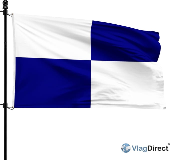 Gemeente Sainte-Ode vlag - 90 x 150 cm.
