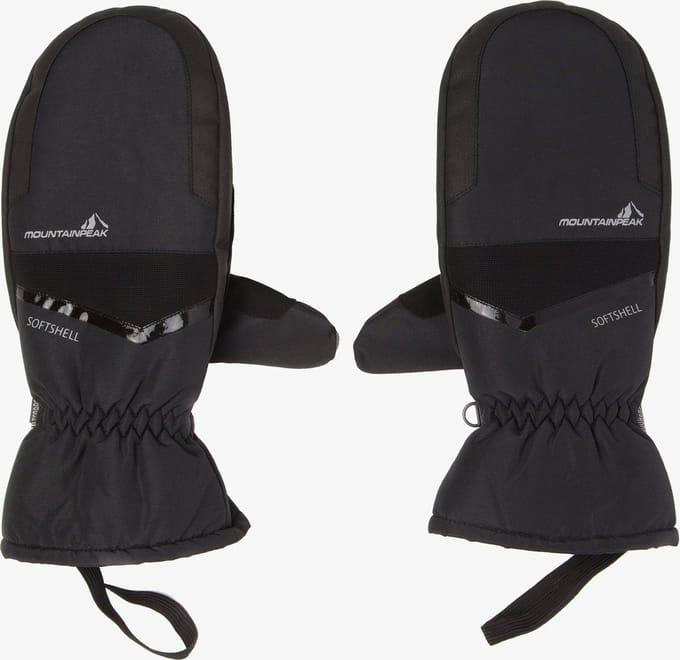 Mountain Peak Pro heren skiwanten - Zwart - Maat XL