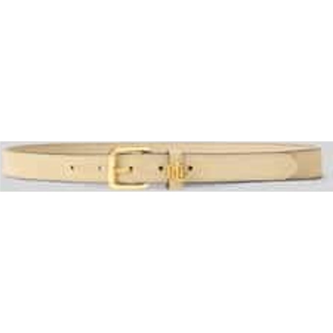 Riem van echt leer met logodetail