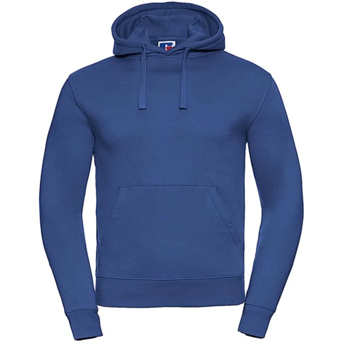 Russell- Authentic Hoodie - Blauw - M