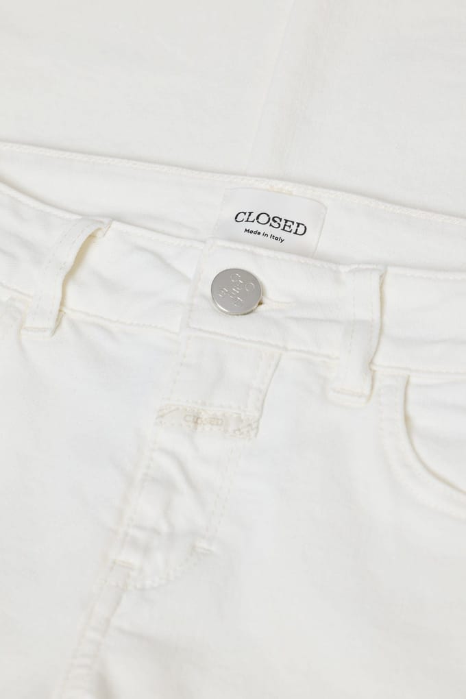 Closed Baker Ivory Taglia: W26L34 | Pantaloni skinny Outlet | Donna | Bianco