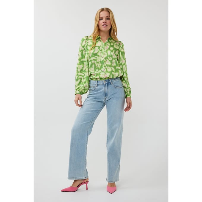 EsQualo Blouse Basic Floral Treasure Print Taglia: 44 | Maglie a manica lunga Outlet | Donna