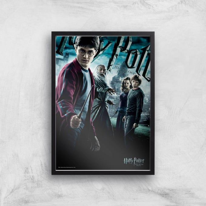 Harry Potter and the Half-Blood Prince Giclee Art Print - A2 - Black Frame