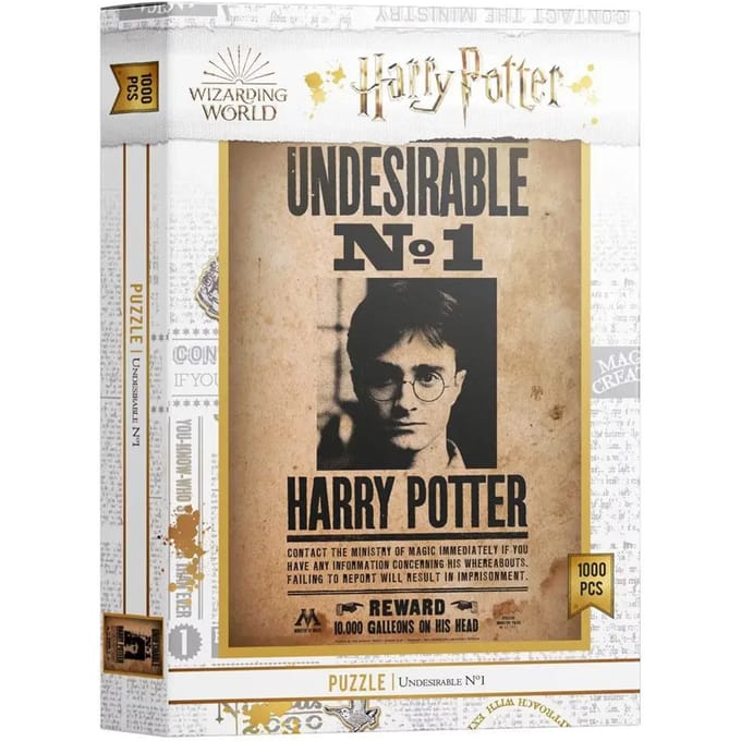 Puzzel van 1000 stukjes SD Toys Harry Potter Undesirable