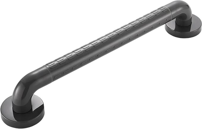 Douchebeugel - Veiligheidsgreep Badkamer - Veilig Douchen - Antislip Grepen - 40 cm - Zilver