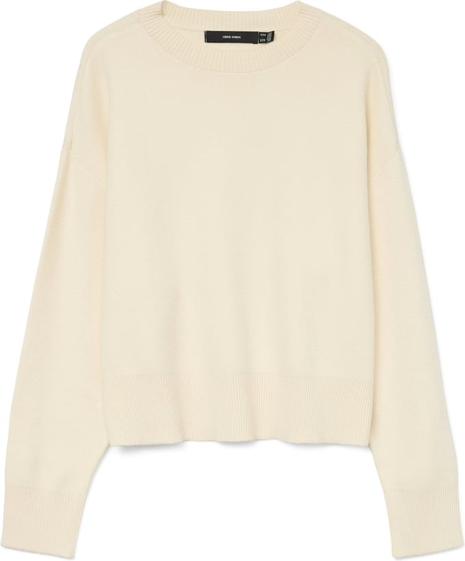 VERO MODA - VMGOLD ART LS O-NECK PULLOVER - Dames - Gebreide truien