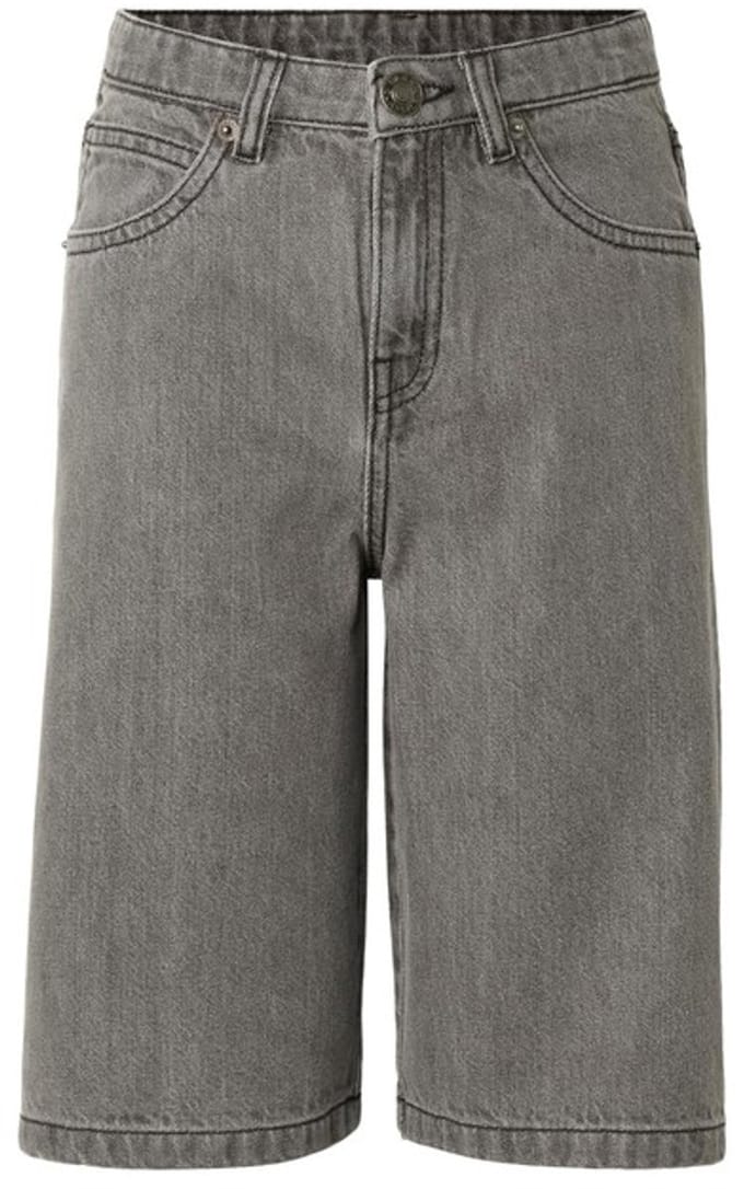 Urban Classics - 90's Heavy Denim Kinder Korte broek - Kids 146/152 - Grijs