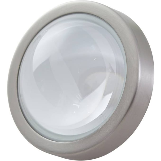 Lindby LED lamp, GX53 4,8W, 3000K, nikkel, Ø 7,5cm