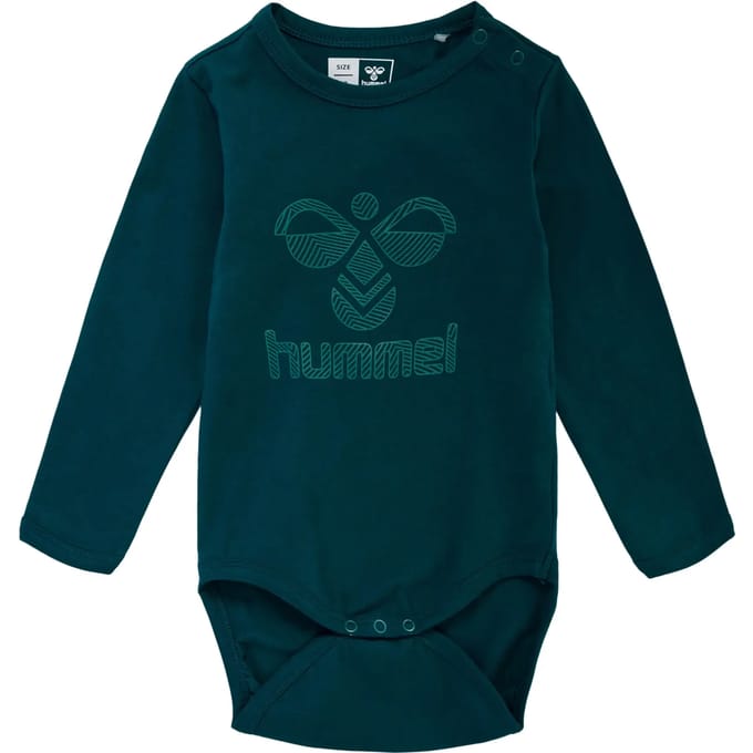 Hummel kinderbody met lange mouwen Hmlfastwo Flipper L/S 220671