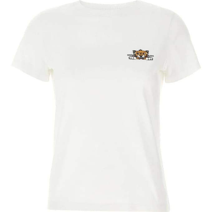 T-shirt met Happy Tiger-logo