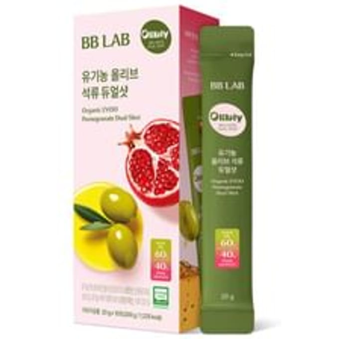 BB LAB Organic EVOO Pomegranate Dual Shot 20g x 10 sticks