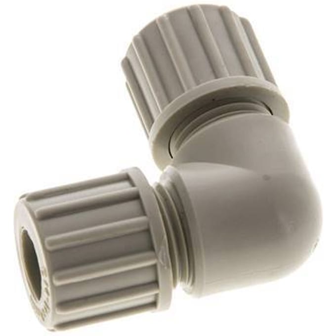 10x8mm Pp L-Vorm Knelfitting 10bar