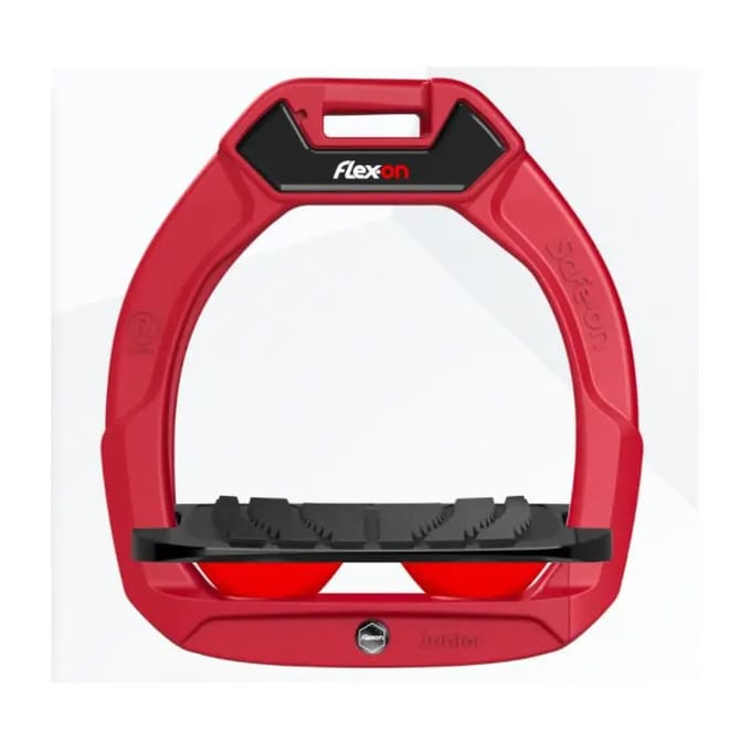 Inclined Grip Beugels Rood/Zwart/Rood Flex-On Green Composite
