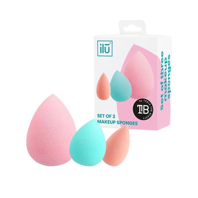 Ilū Sponges Lot 3 Pcs