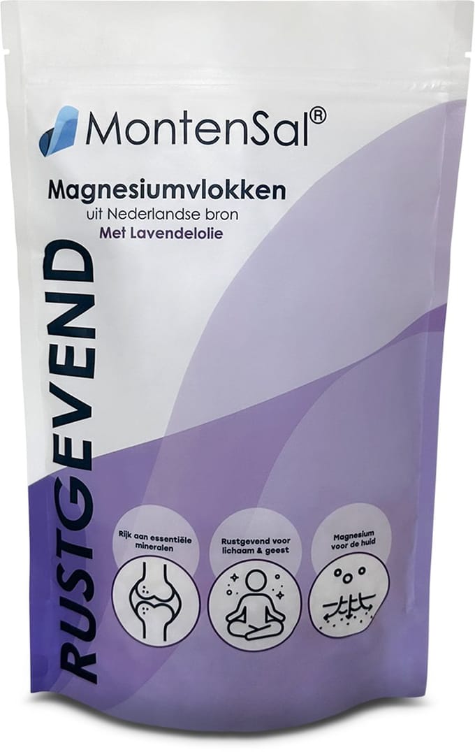 MontenSal - Magnesiumvlokken Lavendel - Rustgevend - Zechstein Bron