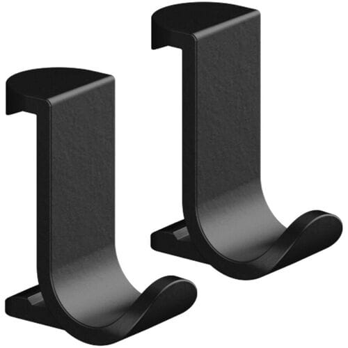 Hansgrohe Wallstoris handdoekhaak 1.8x3.9x3.2cm 2 stuks Zwart mat