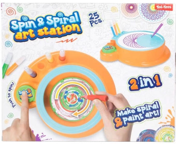 Spin- en Spirograaf Station - 2in1