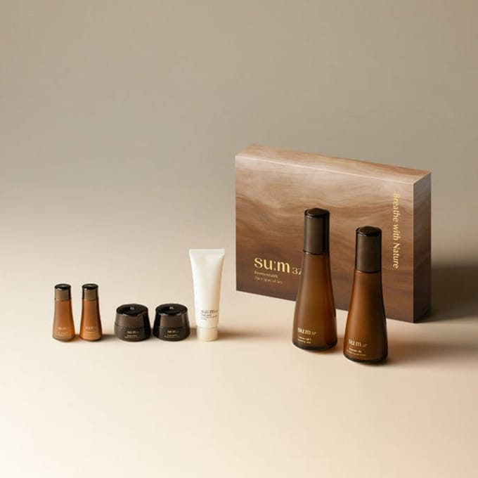 zo:m37 Fermentalift Basis Huidverzorging Speciale Set + WILLEKEURIG CADEAU brown