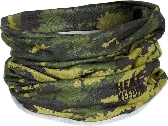 Heat Keeper Multifunctionele sjaal/scarf - camouflage - one size