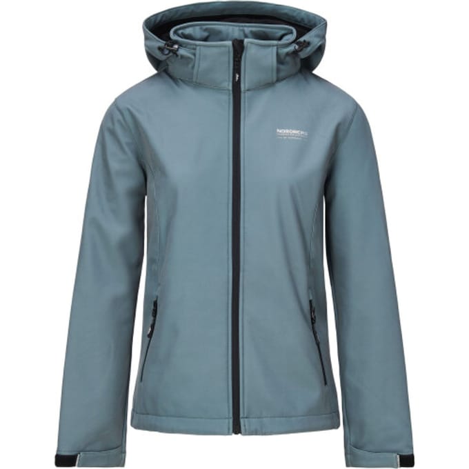 Nordberg Ingrida Dames Softshell Ls00201-lg - Kleur Groen - Maat M