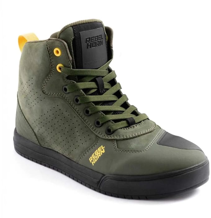 Rebelhorn Spike Motorschoenen Groen EU 37 Man