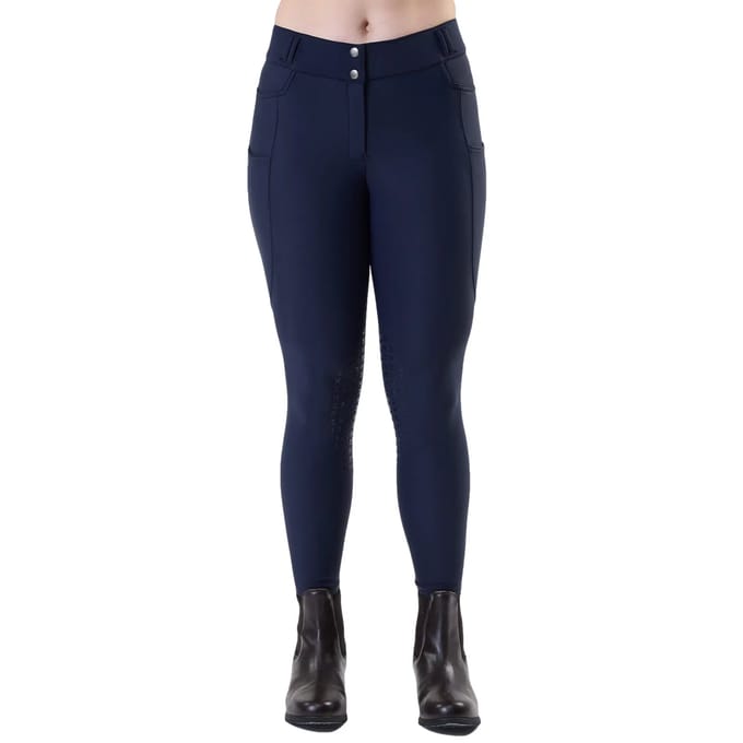 Rijbroek mid grip dames Horseware Flexfit
