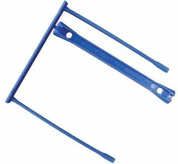 5 Star archiefbinder E-clip blauw