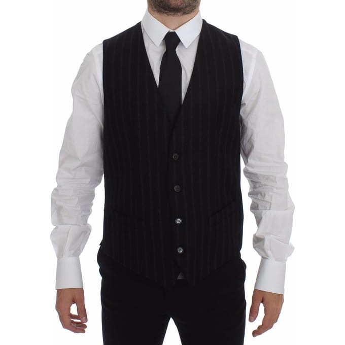 Streepjeswol Vest Gss12032