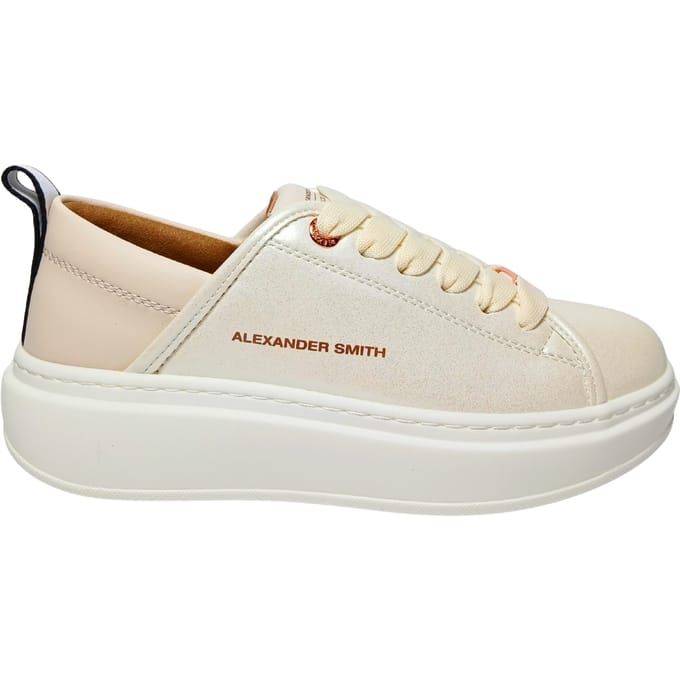 Damesschoenen Alexander Smith Eco-wembley vrouw stof zilver