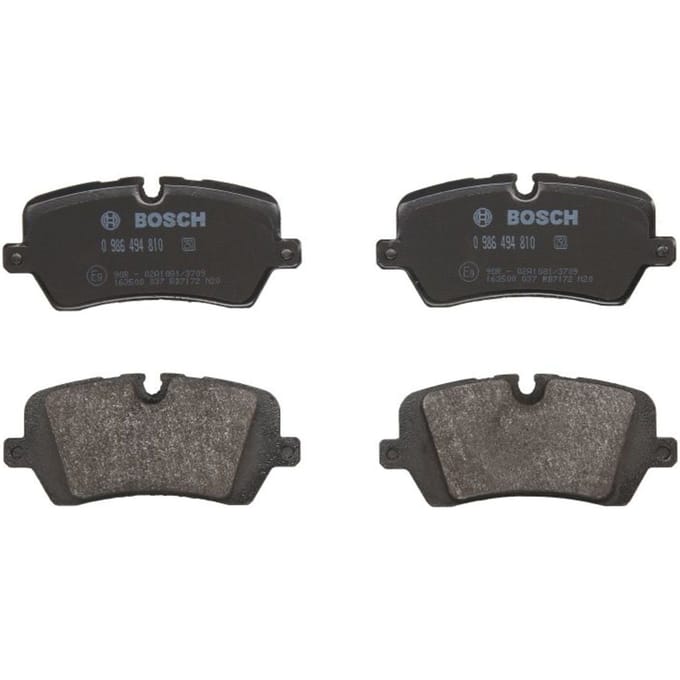 Remblokset BOSCH 0 986 494 810, achter